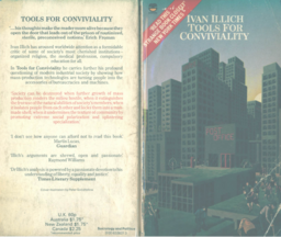 Tools for Conviviality Cover Tools for Conviviality Cover